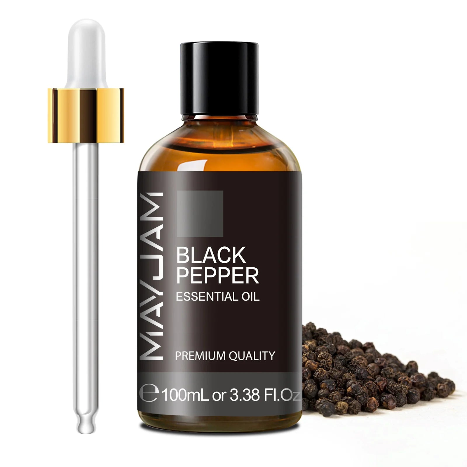 100Ml Pure Essential Oil with Glass Dropper, Aromatherapy Essential Oils Lavender Eucalyptus Rosemary Vanilla Aroma Oil