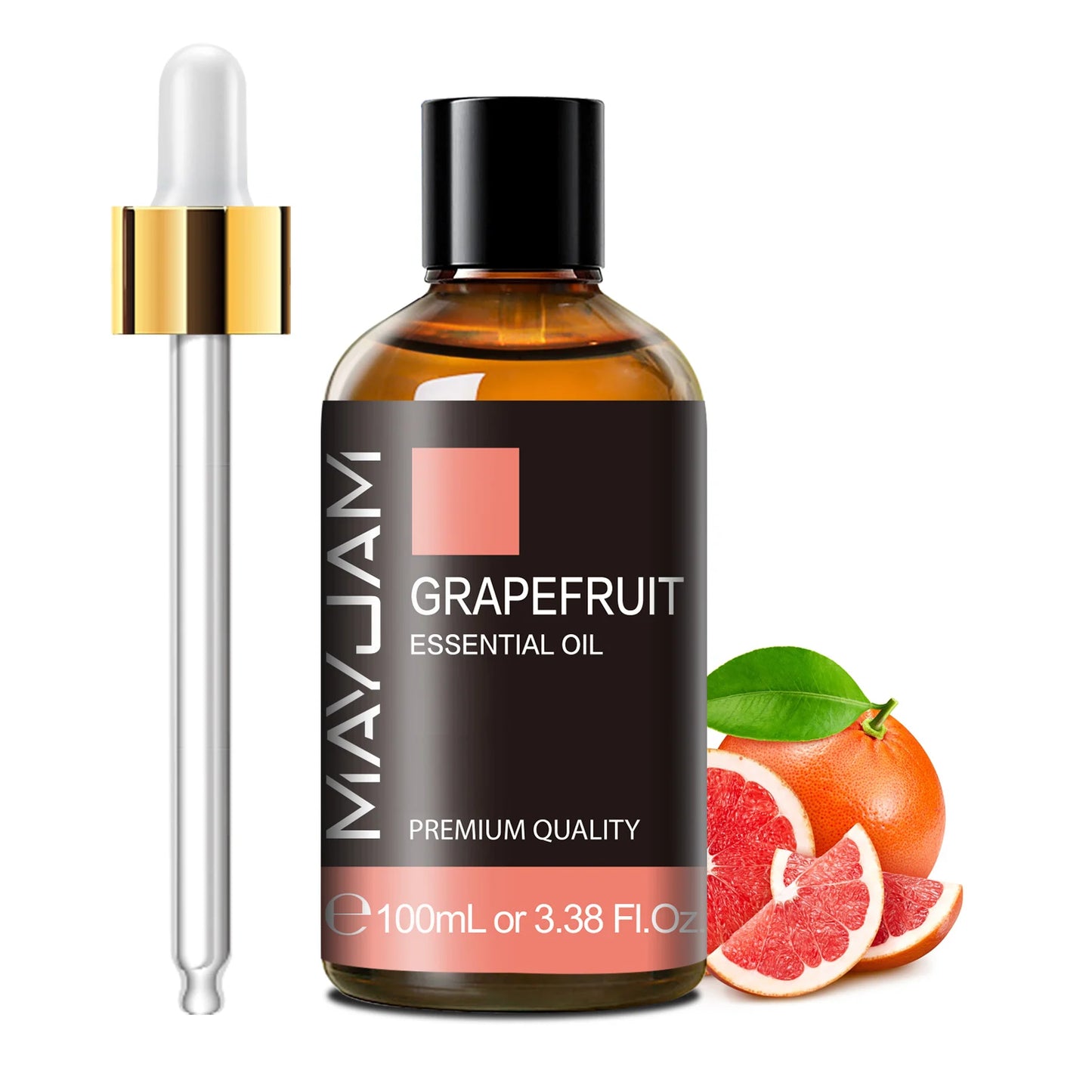 100Ml Pure Essential Oil with Glass Dropper, Aromatherapy Essential Oils Lavender Eucalyptus Rosemary Vanilla Aroma Oil