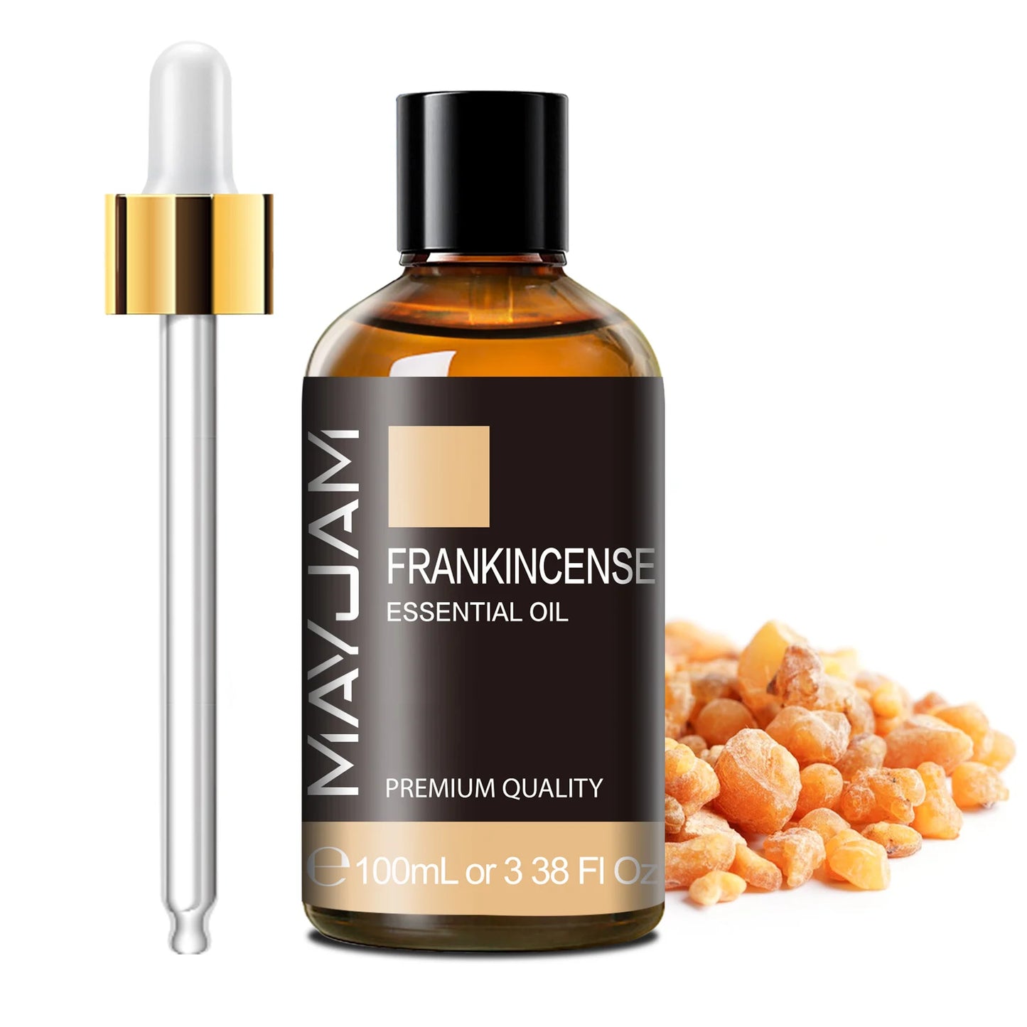 100Ml Pure Essential Oil with Glass Dropper, Aromatherapy Essential Oils Lavender Eucalyptus Rosemary Vanilla Aroma Oil