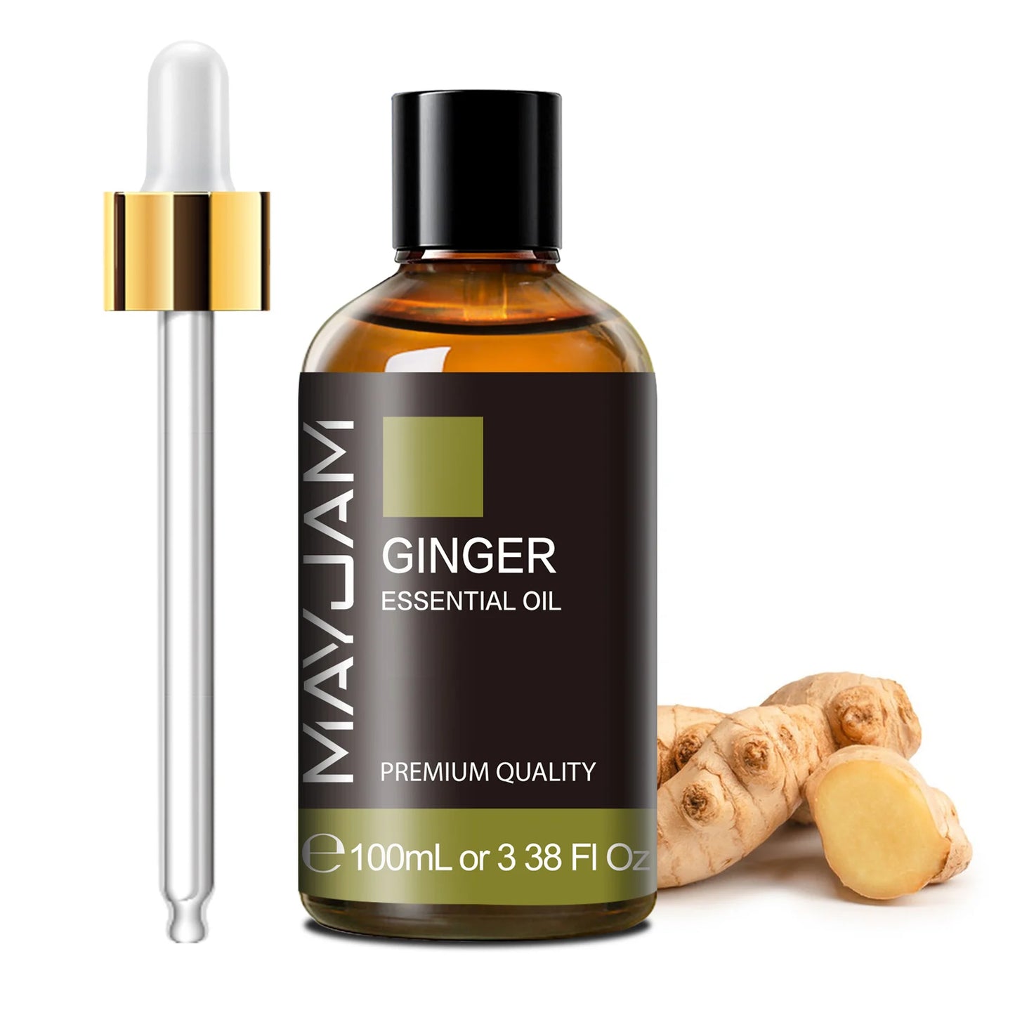 100Ml Pure Essential Oil with Glass Dropper, Aromatherapy Essential Oils Lavender Eucalyptus Rosemary Vanilla Aroma Oil